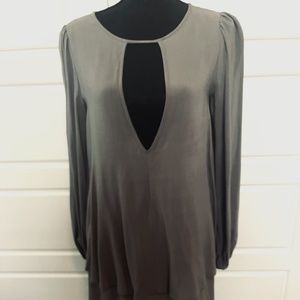 Free People Gray Dress, Size Extra Small